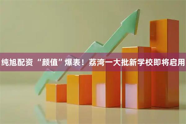 纯旭配资 “颜值”爆表！荔湾一大批新学校即将启用